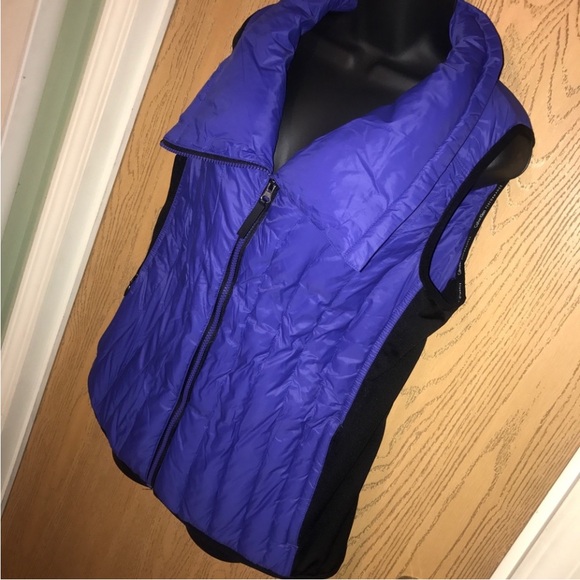 Royal Blue Calvin Klein Down Vest - Picture 2 of 5